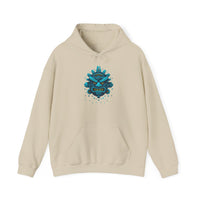 Tlaloc Rain God Tribal Glyph Style Unisex Hoodie