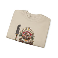 Temple Guardian Pixel Warrior Unisex Sweatshirt