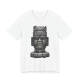 Mesoamerican Monolith Head Unisex T-Shirt