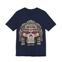 Ancient Pixel Skull Totem Unisex T-Shirt