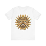 Pixel Art Inca Sun God 8-Bit Retro Style Unisex T-Shirt