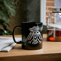 Bird Sign in Mayan Calendar Ceramic Mug