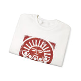 Radiant Tribal Sun Worship Inca Style Unisex Sweatshirt