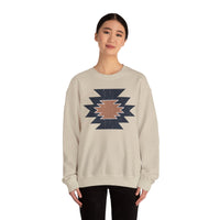 Minimal Southwest Tribal Rug Pattern Illustration Unisex Sweatshirt