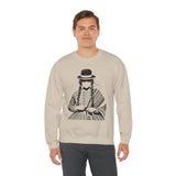Distress Peruvian Traditional Woman Unisex Sweatshirt