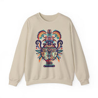 Ancient Mesoamerican Ceremonial Vessel Unisex Sweatshirt