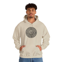 Sacred Aztec Calendar Face Unisex Hoodie