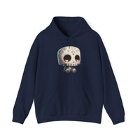 Adorable Tribal Aztec Skull Glow Unisex Hoodie