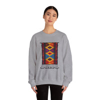 Indigenous Andean Geometric Textile Pattern Unisex Sweatshirt
