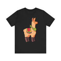 Peru Culture Llama Graphic Unisex T-Shirt