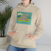 Stamp Chichén Itzá Mexico Unisex Hoodie
