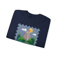 Stamp Tikal Guatemala Unisex Sweatshirt