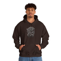 Aztec Serpent Quetzalcoatl Tribal Design Unisex Hoodie