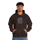 Aztec Serpent Quetzalcoatl Tribal Design Unisex Hoodie