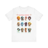 Aztec Gods Chibi Characters Pantheon Unisex T-Shirt