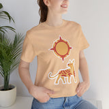 Xoloescuincle beneath the Sacred Sun Unisex T-Shirt