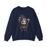 Dark Inca Shaman Spirit Skull Unisex Sweatshirt