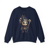Dark Inca Shaman Spirit Skull Unisex Sweatshirt