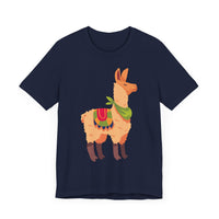 Peru Culture Llama Graphic Unisex T-Shirt