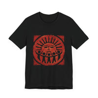 Radiant Tribal Sun Worship Inca Style Unisex T-Shirt