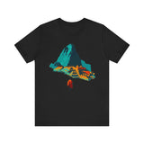 Machu Picchu Minimalist Sacred City Unisex T-Shirt