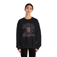 Tribal Feather Headdress Warrior Unisex Sweatshirt