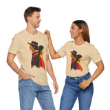 Cultural Heritage Native Portrait Design Unisex T-Shirt