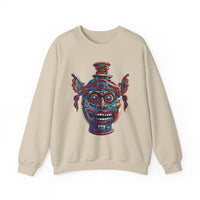Indigenous Ceramic Vase Art Unisex Sweatshirt
