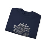 Aztec Serpent Quetzalcoatl Tribal Design Unisex Sweatshirt
