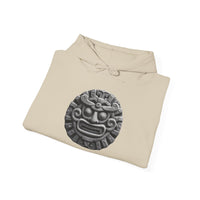Sacred Stone Inti Inca Sun God Monochrome Style Unisex Hoodie