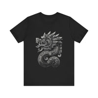 Aztec Serpent Quetzalcoatl Tribal Design Unisex T-Shirt