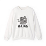 Modern Quetzalcóatl Serpent Head Logo Design Unisex Sweatshirt