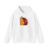 Maya Culture Profile Portrait Unisex Hoodie