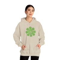 Aztec Plant Spiral Symbol Unisex Hoodie