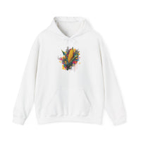 Maya Corn Mural Street Art Unisex Hoodie