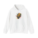Maya Corn Mural Street Art Unisex Hoodie