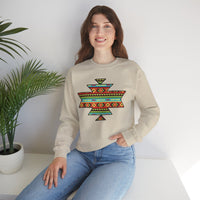 Sacred Geometric Textile Pattern Illustration Unisex Sweatshirt
