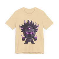 Aztec Shadow Warrior God with Glowing Eyes Unisex T-Shirt