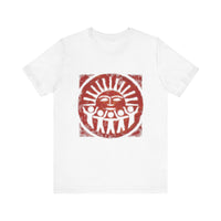 Radiant Tribal Sun Worship Inca Style Unisex T-Shirt