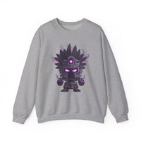 Aztec Shadow Warrior God with Glowing Eyes Unisex Sweatshirt