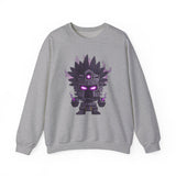 Aztec Shadow Warrior God with Glowing Eyes Unisex Sweatshirt