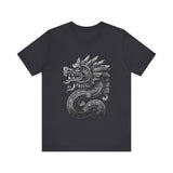 Aztec Serpent Quetzalcoatl Tribal Design Unisex T-Shirt