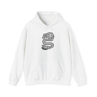 Dragon Aztec Illustration Unisex Hoodie