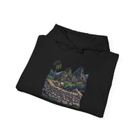Andean Cliffside Inca Citadel Graphic Unisex Hoodie