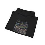 Andean Cliffside Inca Citadel Graphic Unisex Hoodie