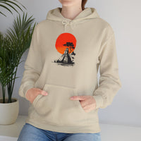 Tikal Sunset Temple Minimalist Art Unisex Hoodie