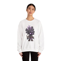 Shadow Aztec God with Glowing Eyes Unisex Sweatshirt