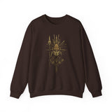 Golden Shaman Tribal Symbol Line Art Unisex Sweatshirt