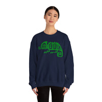 Mesoamerican Chameleon Symbol Unisex Sweatshirt