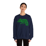 Mesoamerican Chameleon Symbol Unisex Sweatshirt